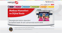 Desktop Screenshot of erzincanreklam24.com